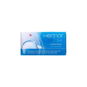 Hemorrelax végbélkúp 10x