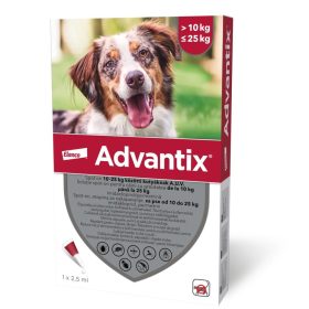 ADVANTIX DOG 10 -25 KG 1X2,5 ML