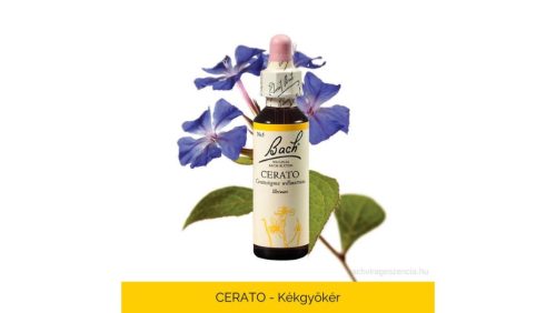 Nr.05. Bach-virágeszencia: Cerato - Kékgyökér 20ml