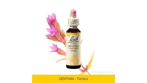 Nr.12. Bach-virágeszencia: Gentian - Tárnics 20ml