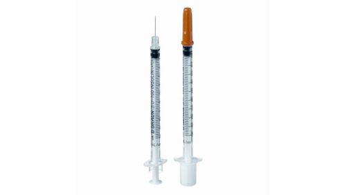 Fecskendő eh. Omnican U100 1ml + tű 30G 12mm 1x