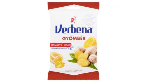 Verbena töltött keménycukorka gyömbérrel és C-vitaminnal 60 g