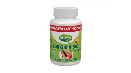 BioCo InnoVita Kurkuma 500 mg E-vitamin kapszula 100x