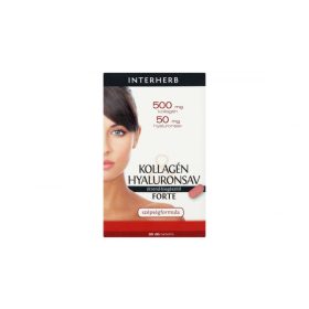  Interherb Kollagén-Hyaluronsav-Elasztin Forte Szépségformula étrend-kiegészítő tabletta 30 db 27,6 g