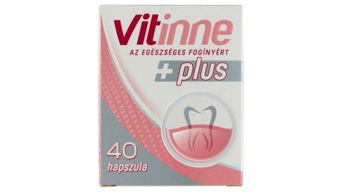 Vitinne Plus étrend-kiegészítő kapszula az egészséges fogínyért 40 db 13,44 g