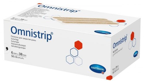 Omnistrip sebzáró csík 6x38mm (6 csík/lap) 50lap