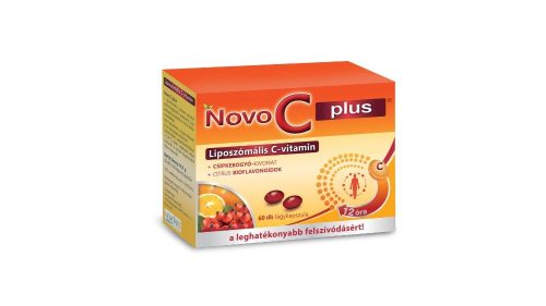 Novo C Plus liposzómális C-vitamin kapszula 60x