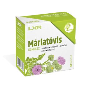 LXR Máriatövis+Benedekfű Komplex kapszula 60x