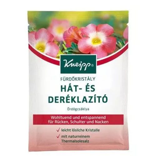 KNEIPP Hát- és deréklazító fürdőkristály 60g