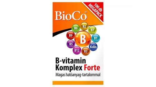 BioCo B-vitamin Komplex Forte Megapack tabletta 100 x 0,9 g (90 g)