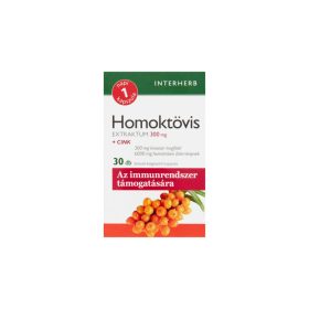   Interherb Napi1 Homoktövis Extraktum 300 mg + Cink étrend-kiegészítő kapszula 30 db 15 g