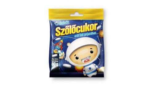 Dulcit szőlőcukorka tabletta natúr 80g