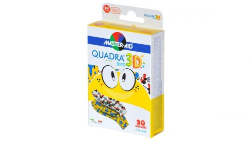 MASTER AID Quadra 3D sebtapasz boys  20x