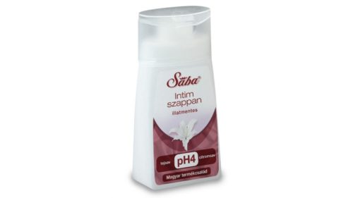 Sába intim szappan pH4 illatmentes 100ml