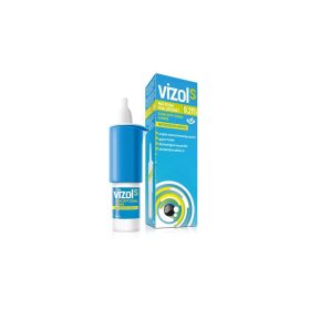 Vizol S 0,21% Oldatos Szemcsepp Száraz Szemre 10ml