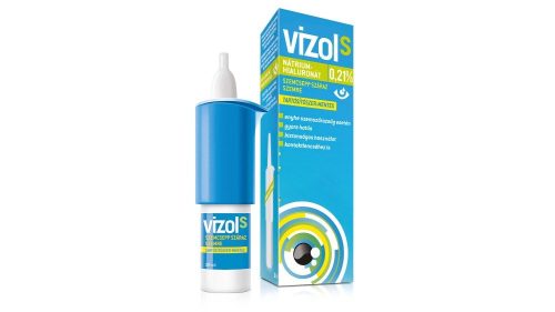 Vizol S 0,21% Oldatos Szemcsepp Száraz Szemre 10ml