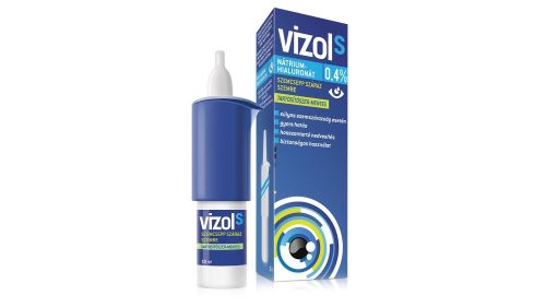 Vizol S 0,4% oldatos szemcsepp száraz szemre 10ml