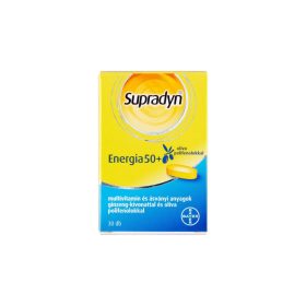   Supradyn Energia 50+ multivitamin & ásványi anyag étrend-kiegészítő filmtabletta 30 x 1,2 g (36 g)