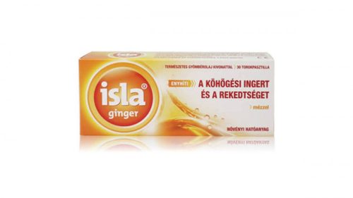Isla-Ginger torokpasztilla 30x