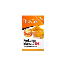   BioCo Kurkuma kivonat 7500 tömjénfa kivonattal kapszula 60 x 0,5 g (30 g)