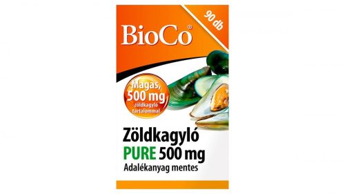 BioCo Zöldkagyló Pure 500 mg kapszula 90 x 0,596 g (53,64 g)