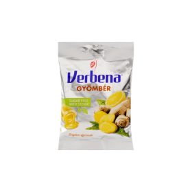 Verbena cukorka gyömbér cukormentes 60g