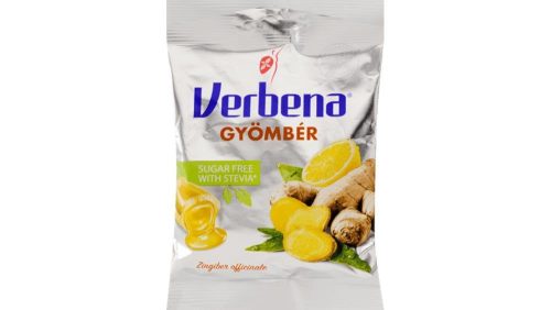 Verbena cukorka gyömbér cukormentes 60g