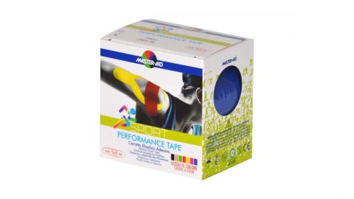 MASTER AID Sport tapasz 5cmx5m kék 1x