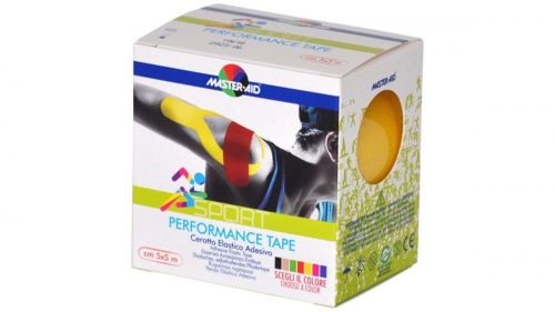 MASTER AID Sport tapasz 5cmx5m sárga 1x