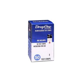DropOne vércukorszintmérő tesztcsík 50x