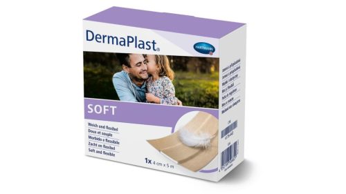 DermaPlast Soft sebtapasz tekercsben 5mx4cm 1x