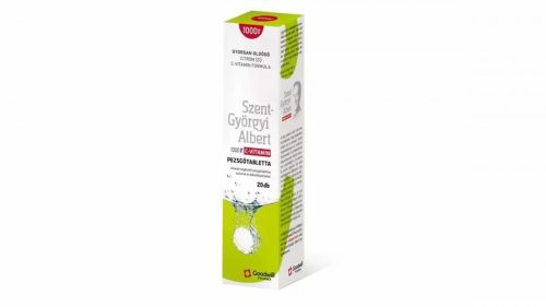 SZENT-GYÖRGYI ALBERT 1000mg C-vitamin  pezsgőtabletta (20db)