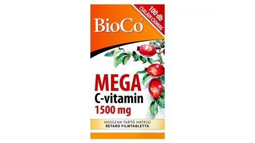 BioCo Mega C-vitamin 1500 mg Retard filmtabletta 100 x 1,9 g (190 g)