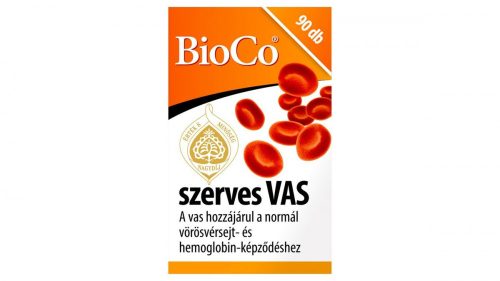 BioCo szerves Vas tabletta 90 x 0,3 g (27 g)