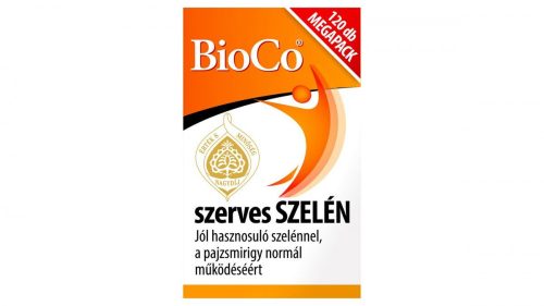 BioCo szerves Szelén Megapack tabletta 120 x 0,3 g (36 g)