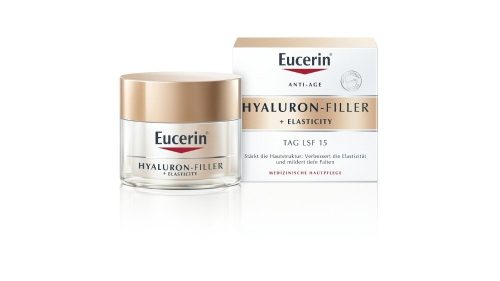 Eucerin Hyaluron-Filler+Elasticity Nappali Arckrém Spf15 50Ml