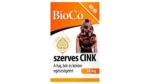 BioCo szerves Cink tabletta 60 x 0,3 g (18 g)