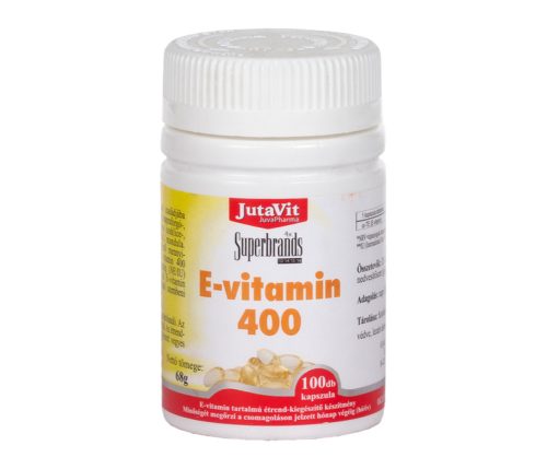 JutaVit E vitamin 400 kapszula 100x