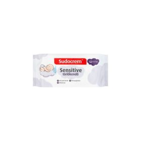 Sudocrem Sensitive törlőkendő 55 db