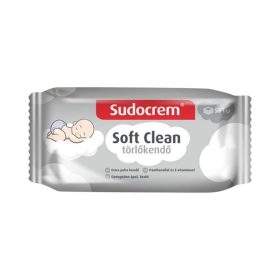 Sudocrem Soft Clean krémes törlőkendő 55x