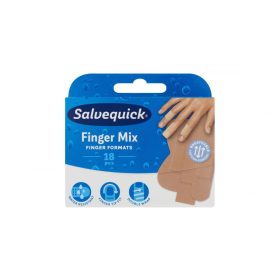 Salvequick sebtapasz Finger Mix 18x