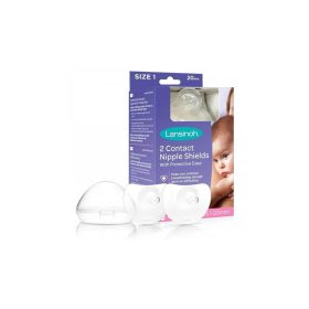 Lansinoh Contact bimbóvédő szilikon + tok 2x