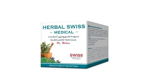 Herbal Swiss balzsam bedörzsölésre 75ml