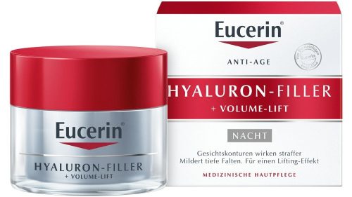 Eucerin Hyaluron-Filler+Volume Lift Éjszakai Arckrém 50Ml