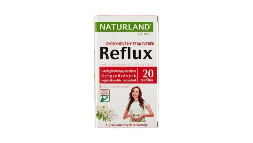 Reflux tea filteres NATURLAND 20x1,4g