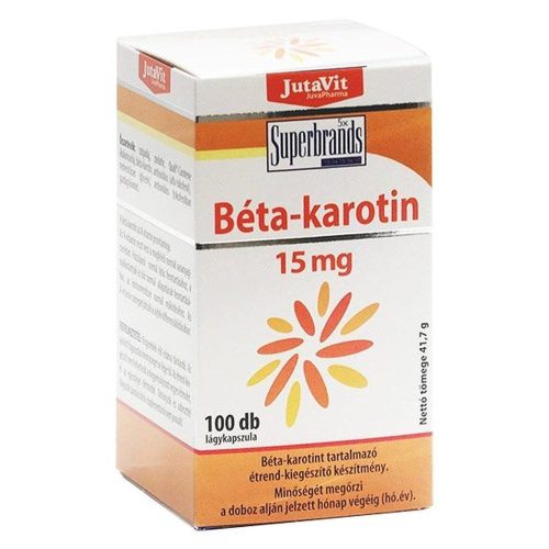 JutaVit Béta-karotin 15 mg kapszula 100x