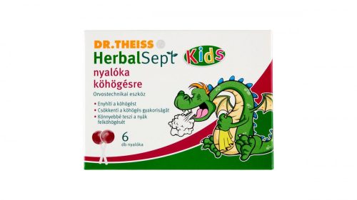 Dr. Theiss HerbalSept Kids nyalóka köhögésre 6x