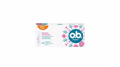 o.b. Original egészségügyi tampon Reliable Protection Super (16db)