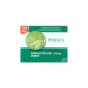   Béres Ginkgo biloba 120 mg Forte étrend-kiegészítő kapszula 60 db 29,7 g