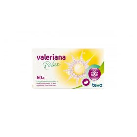   Valeriana Relax gyógynövénykivonatokat tartalmazó étrend-kiegészítő kapszula 60 x 0,481 g (26,70 g)
